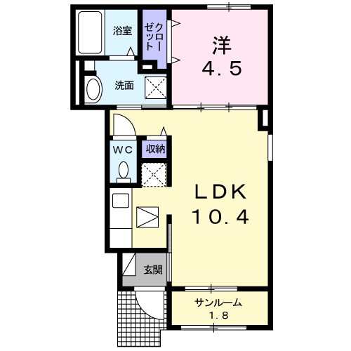 メゾン・カルム 間取り
