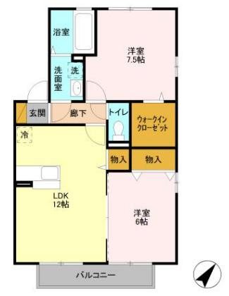 リビングタウン東海Ｃ 間取り