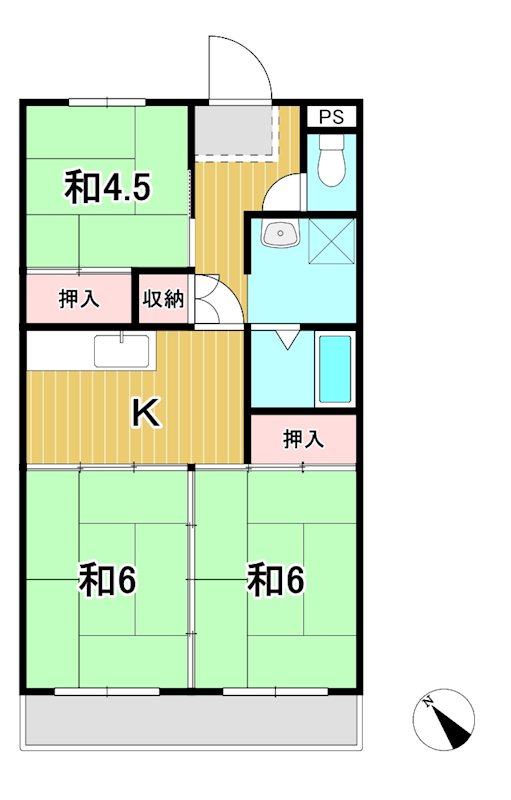 ルミナス日立 間取り