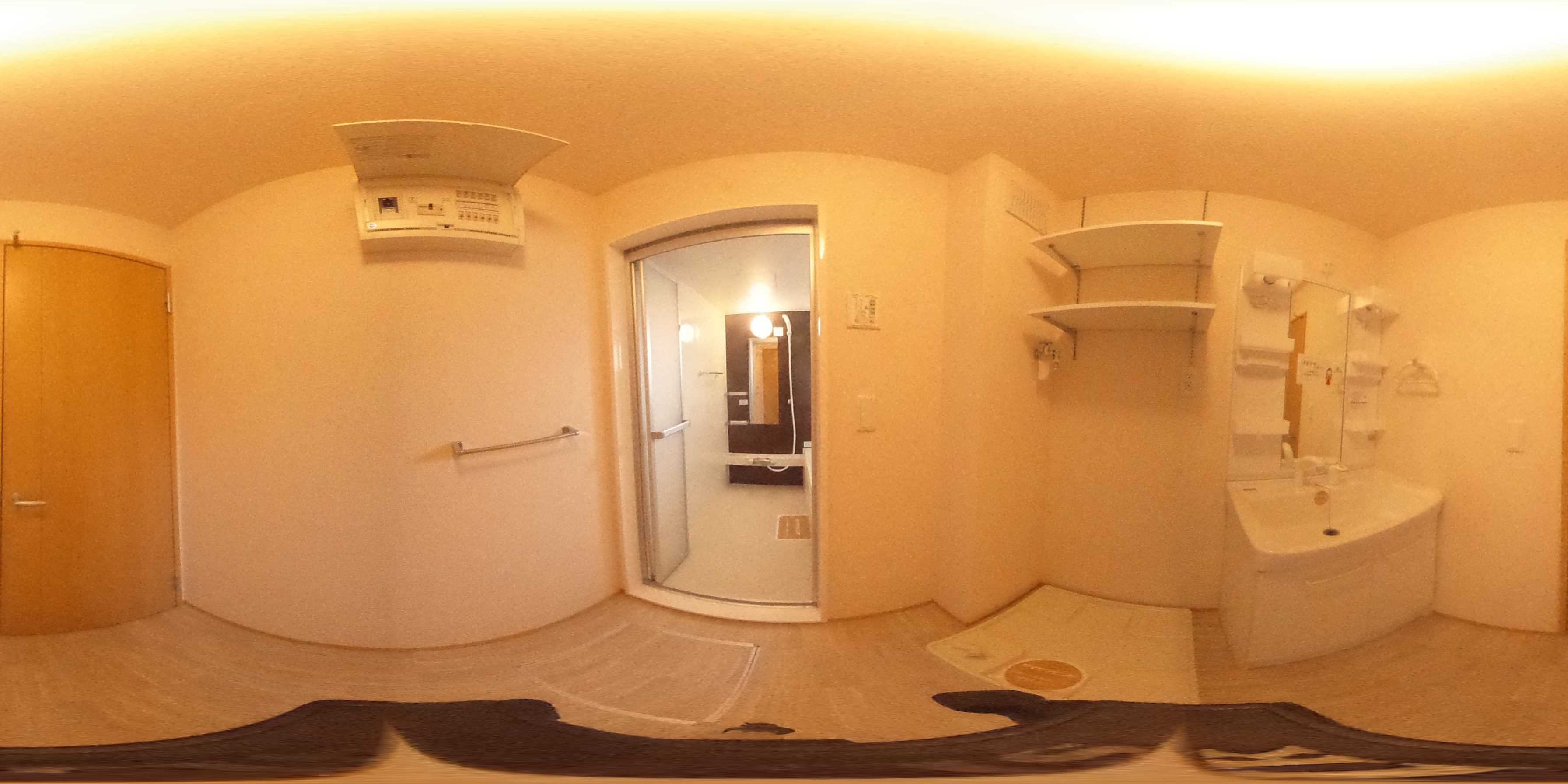 カーサフロレスタB 洗面所