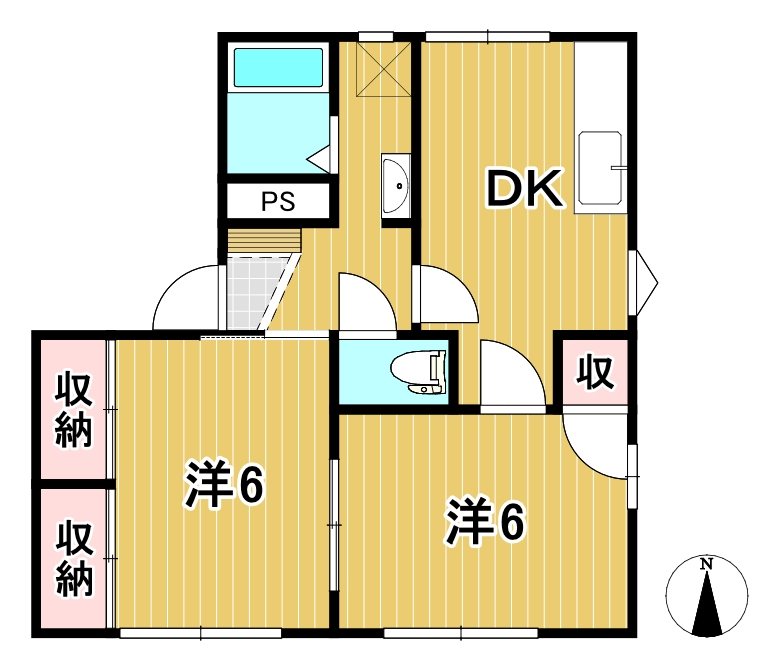 タウニィ山本 間取り