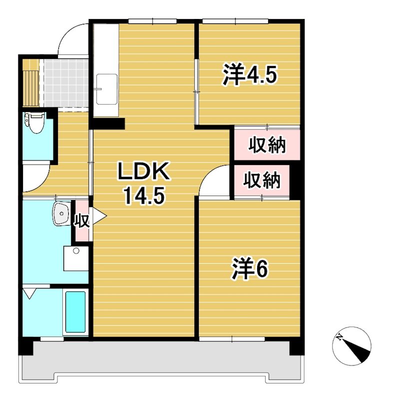 鹿島マンション 間取り