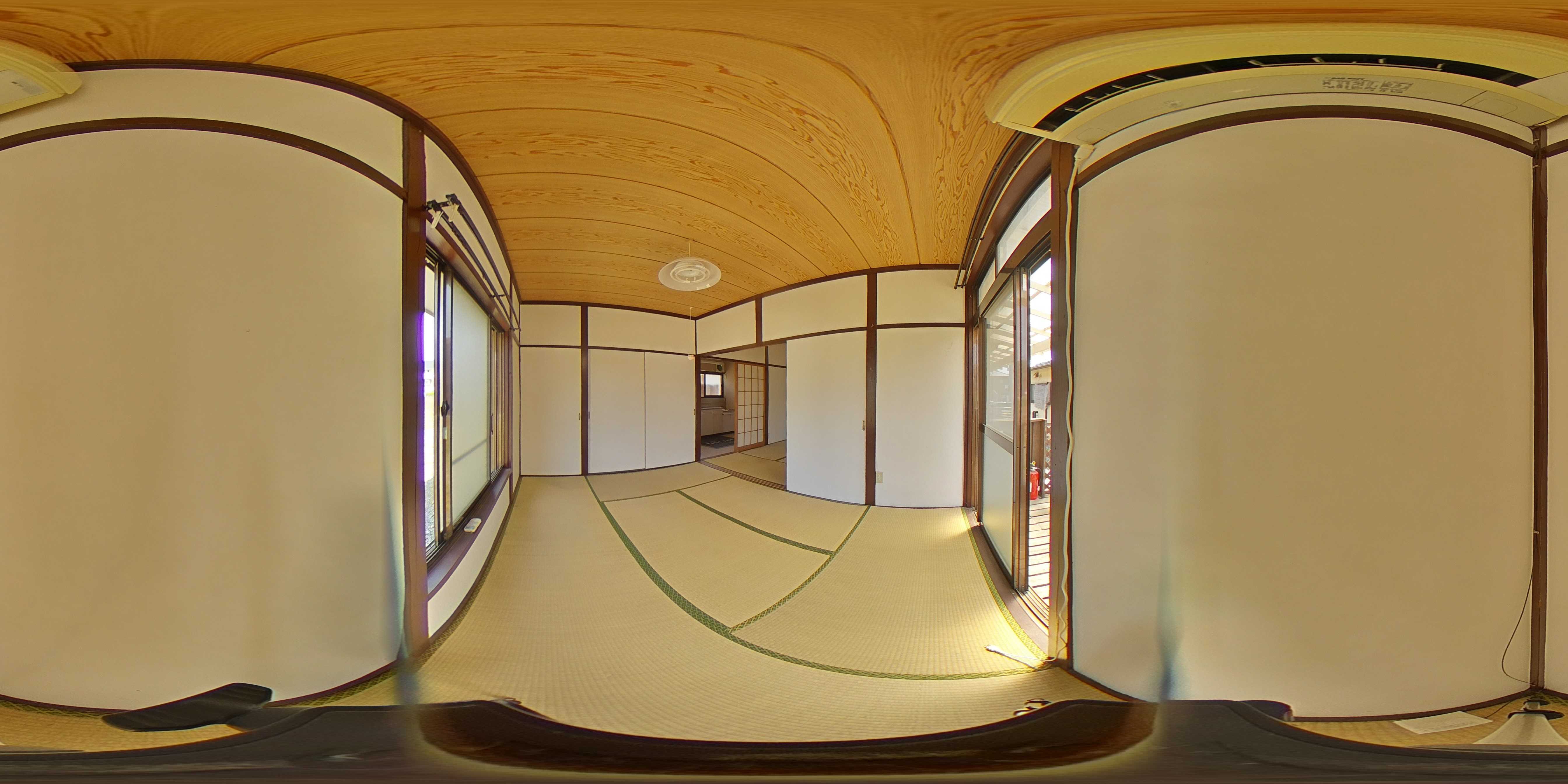 大窪棟割住宅 和室
