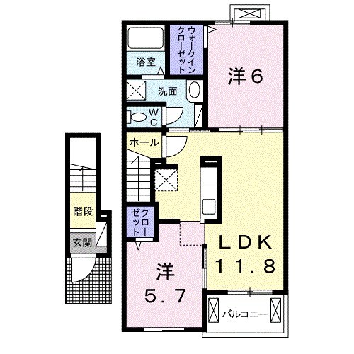 クラウディア 間取り
