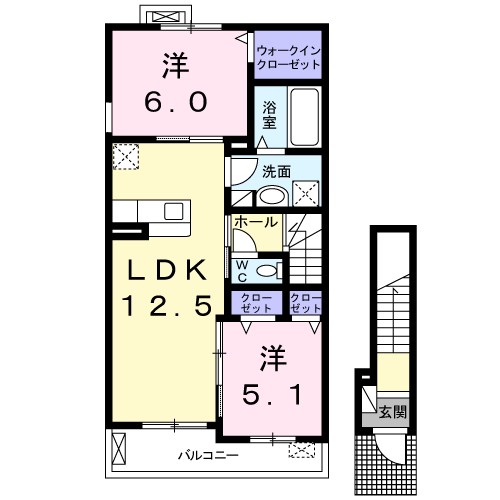 フラミンゴ 間取り