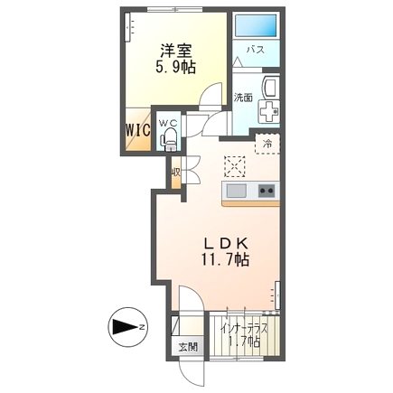 クリアライズ（Ｃｌｅａｒｉｓｅ） 間取り