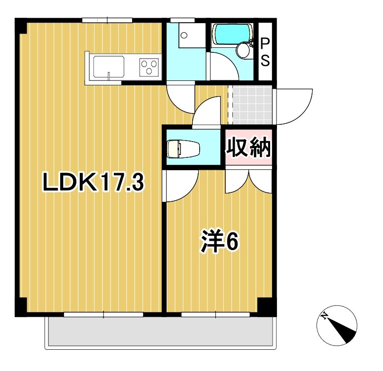 鮎川マンション 間取り