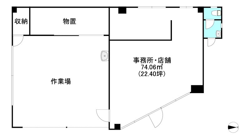 南高野町2丁目ガソリンスタンド跡地 間取り