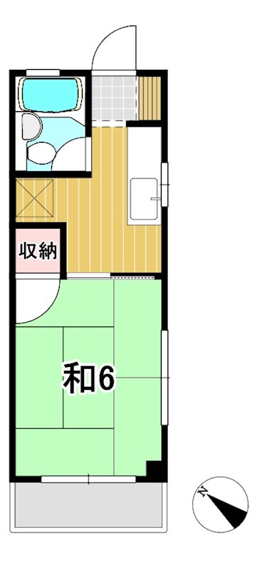 石川ハイツ 間取り