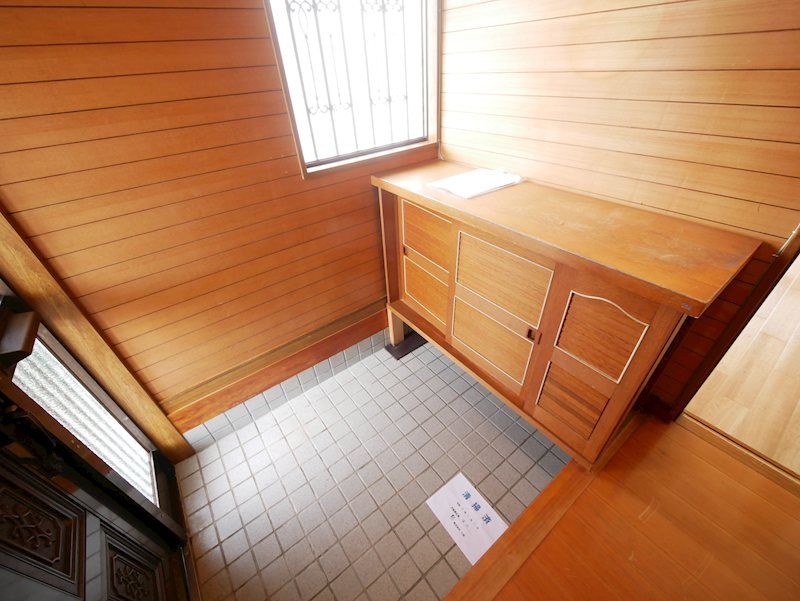 常陸太田市真弓町戸建 玄関