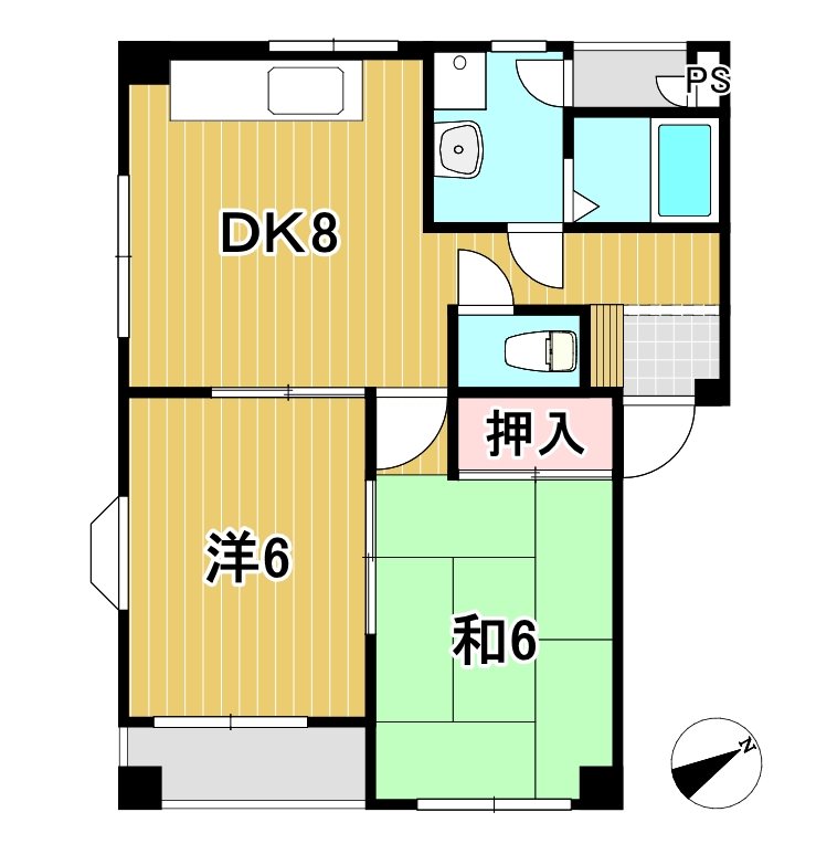 金子マンション 間取り