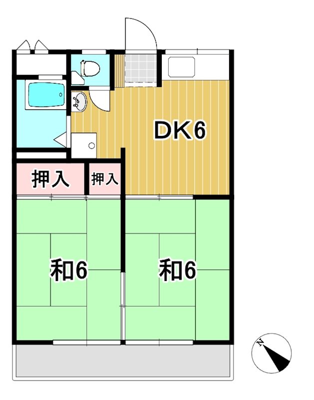 サンパール葉月 間取り