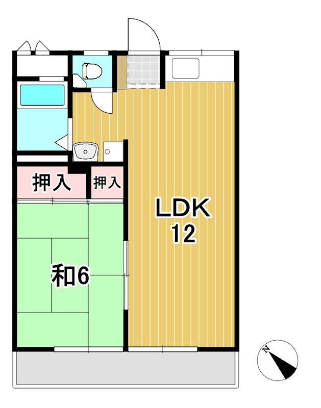 サンパール葉月 間取り