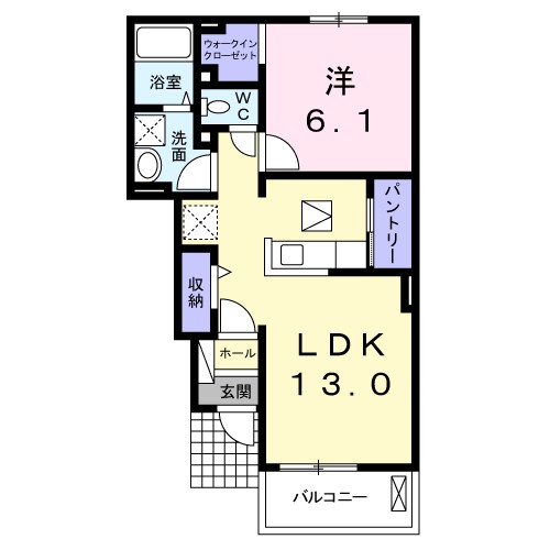 パルパレスＡ 間取り