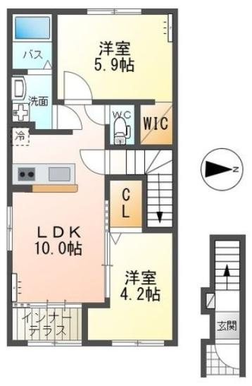クリアライズ（Ｃｌｅａｒｉｓｅ） 間取り