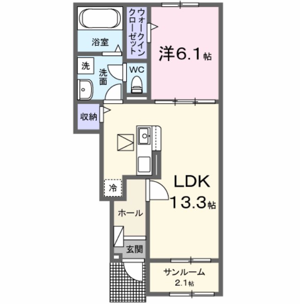 エスポワールＭⅥ 間取り