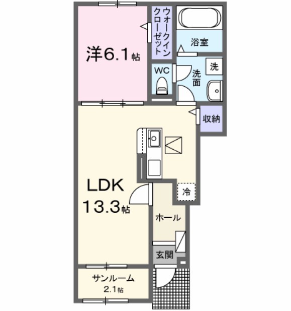 エスポワールＭⅥ 間取り