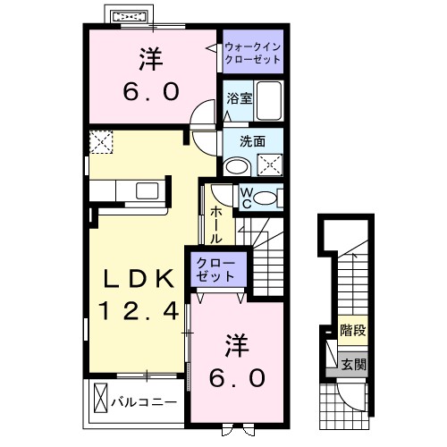 クラール　モデッサ 間取り