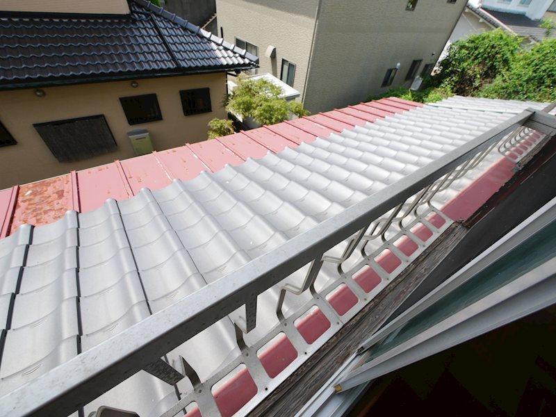 日立市諏訪町3丁目戸建 ベランダ