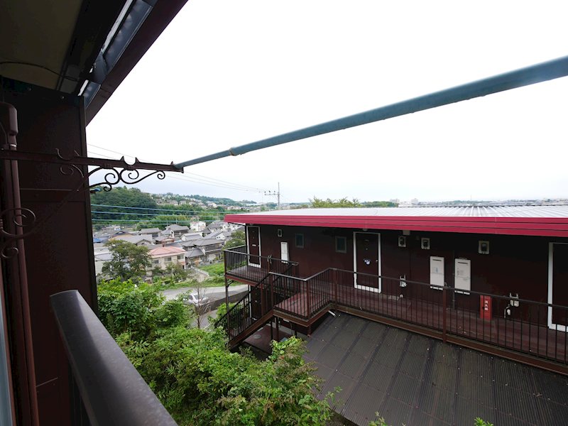 くがやコーポＢ ベランダ