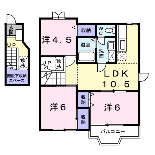 ＣＨＥＬＳＥＡ　ＨＯＵＳＥ 間取り