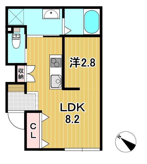 ＢＵＲＬＥＩＧＨ　ＴＥＲＲＡＣＥ（バーレイ・テラス） 間取り
