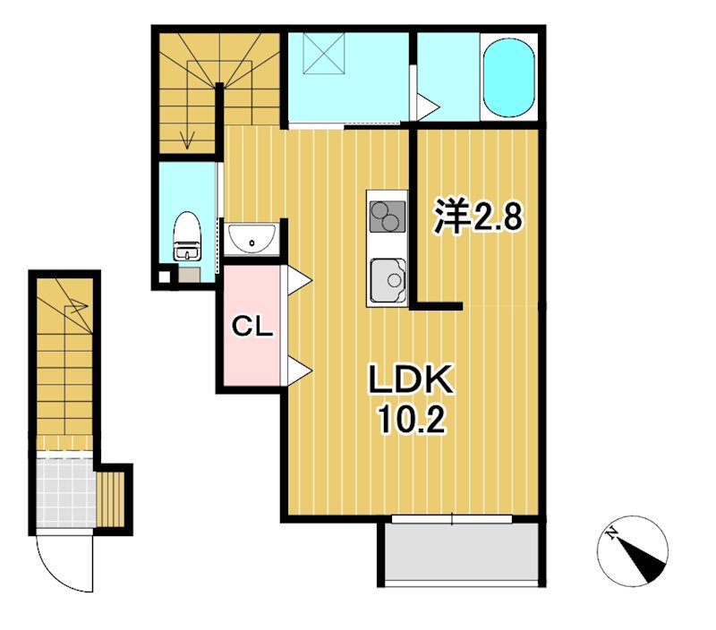 ＢＵＲＬＥＩＧＨ　ＴＥＲＲＡＣＥ（バーレイ・テラス） 間取り