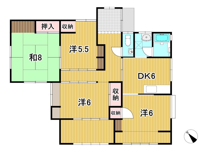 金沢町5丁目戸建 間取り