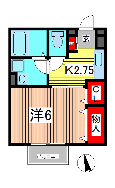 ヴェルドミール 間取り