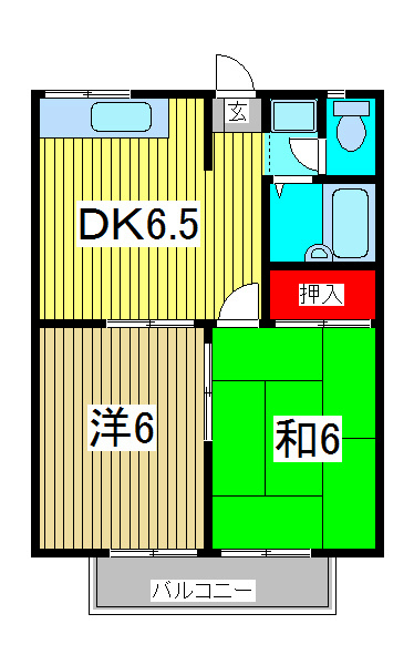 エステートピア澤田 間取り