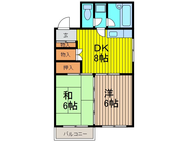 FRIENDVILLA1 間取り