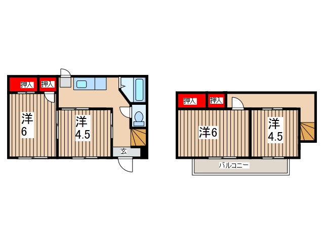 坂本様貸家 間取り