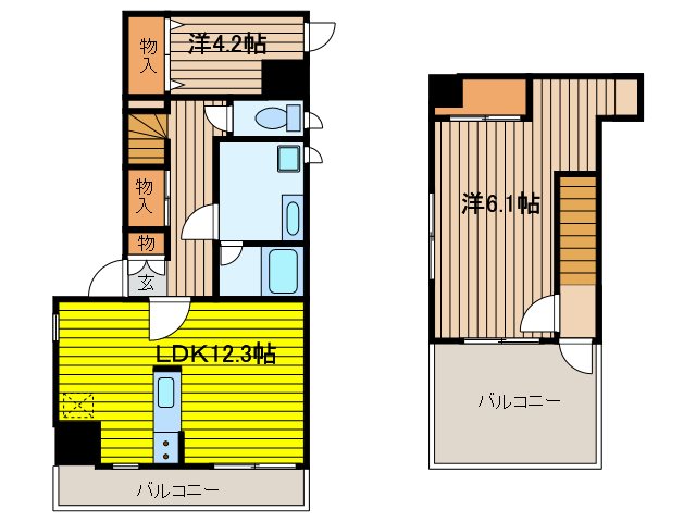 ＧＬＵＣＫ 間取り