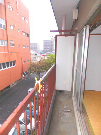 栗田コーポ ベランダ