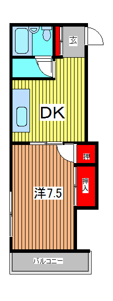AS戸田 間取り