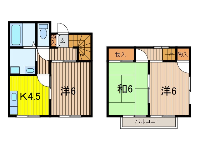 埼玉県さいたま市浦和区木崎２丁目 間取り