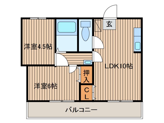 オクトハイツ 間取り
