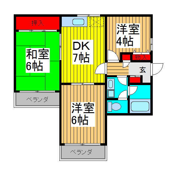 秋本マンション 間取り