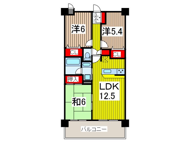 Casa　del　mare 間取り