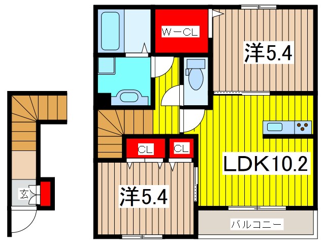 樹翠庵 間取り