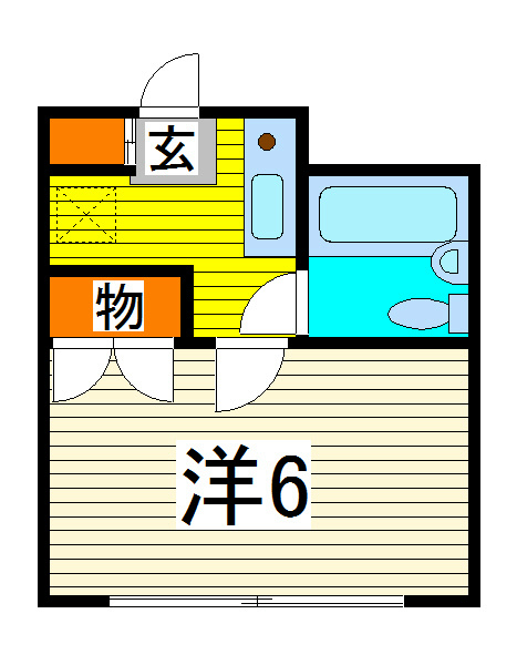 アベニュー芝 間取り