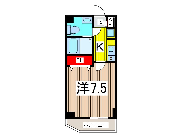 AZEST西川口Ⅱ 間取り