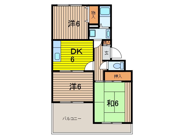 ヴァンベールソフィア 間取り