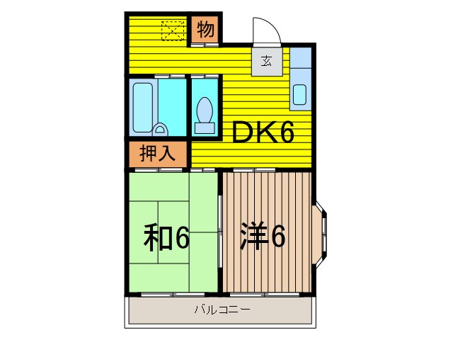 杉田第三ビル 間取り