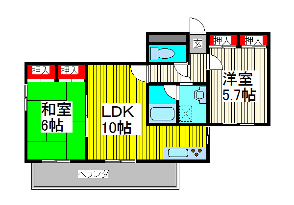 アーク西川口 間取り