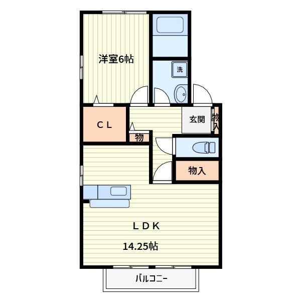 サンモールA 間取り