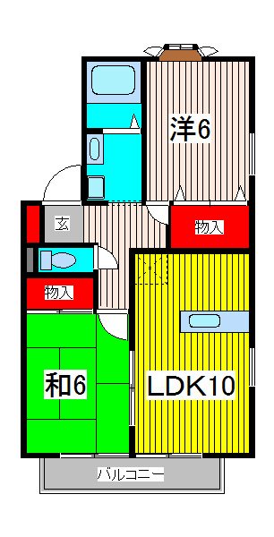 ヴィルヌーブ 間取り