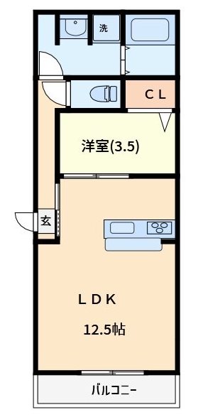 ノーブルパレス四谷 間取り
