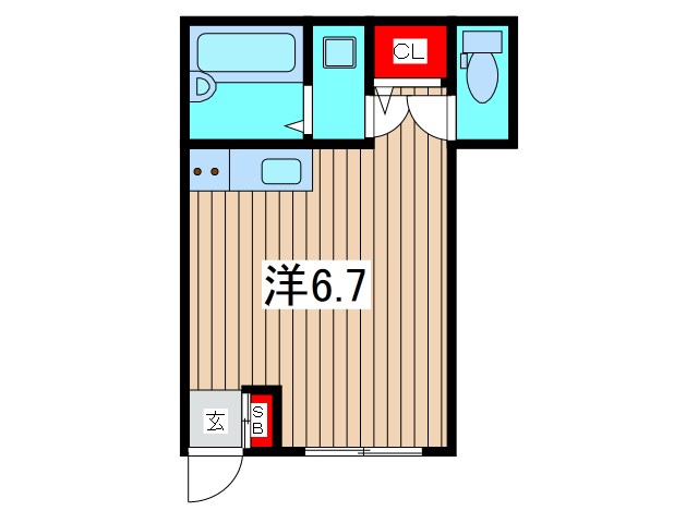 Olive Terrace 鳩ヶ谷 間取り