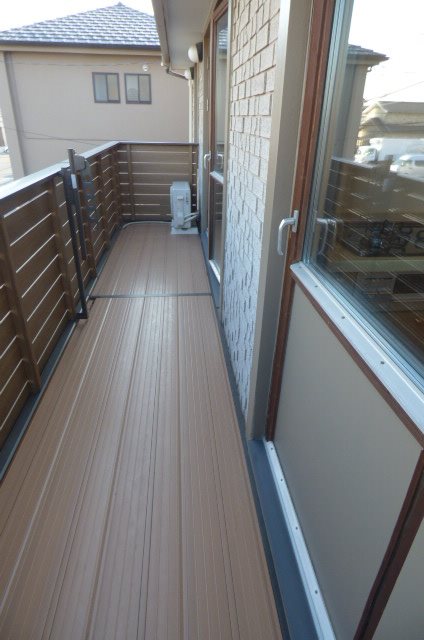 安行領根岸戸建 ベランダ